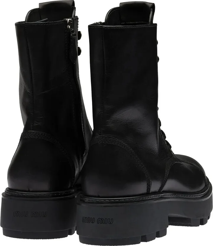 Lace-Up Ankle-Length Boots - Image 3