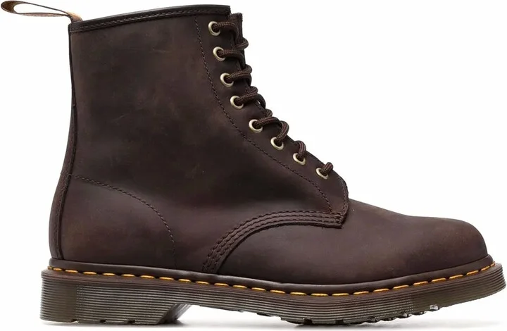 Lace-Up Ankle-Length Boots