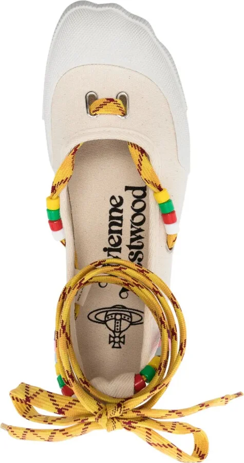 Lace-Up Ballerina Sneakers - Image 4