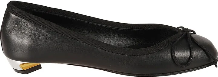 Lace-up Ballerinas