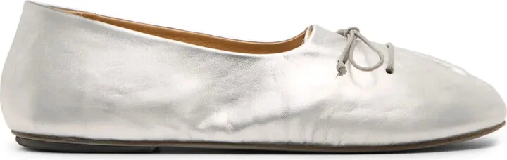 Lace-Up Ballerinas
