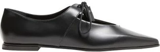 Lace up ballerinas