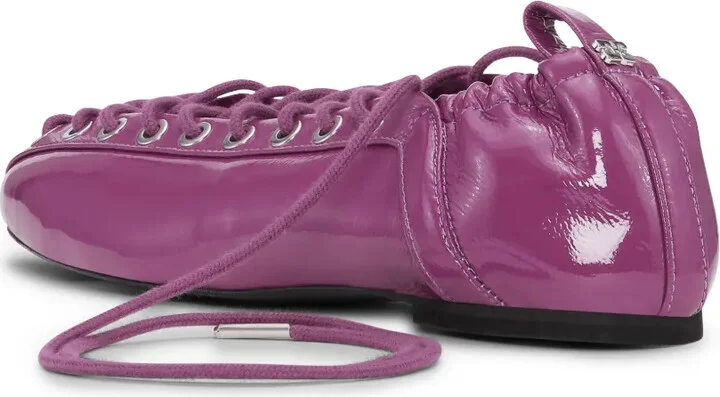 Lace-Up Ballet Flats - Image 3