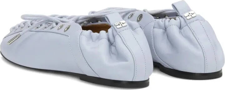 Lace-Up Ballet Flats - Image 3