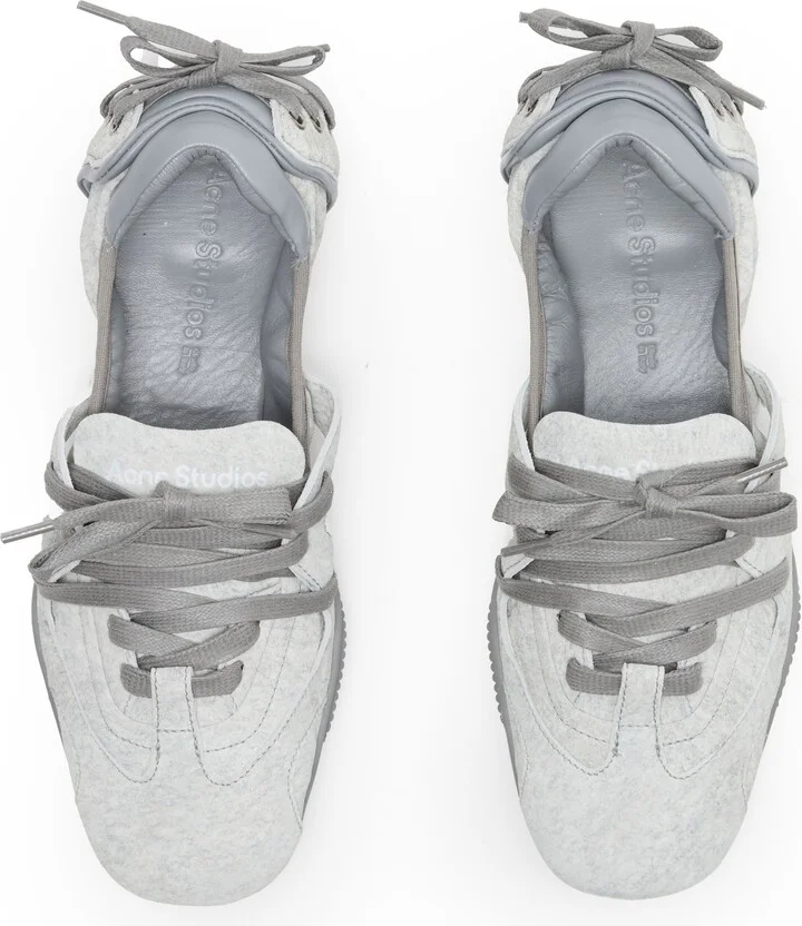 Lace-up ballet flats - Image 5