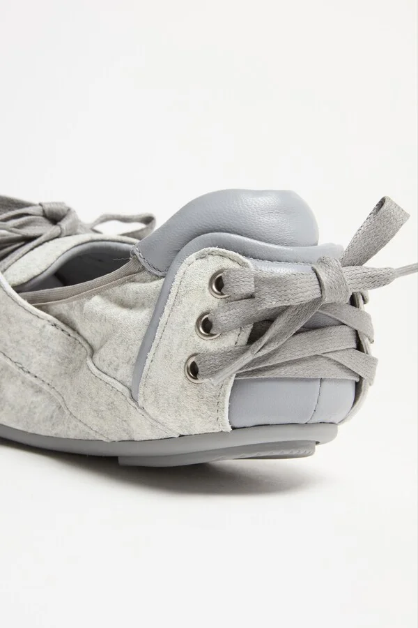 Lace-up ballet flats - Image 7