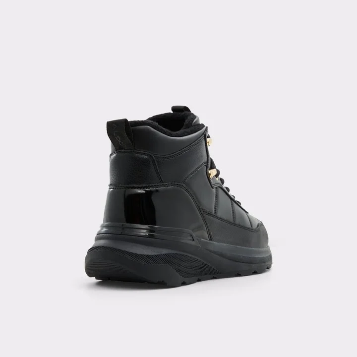 Lace-up boot - Black - Image 2