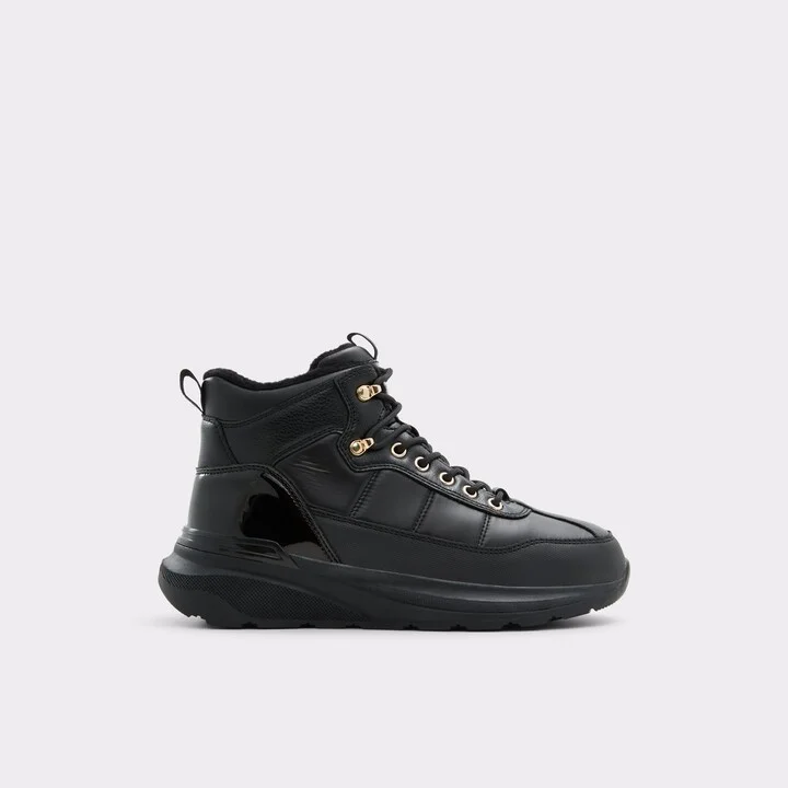 Lace-up boot - Black