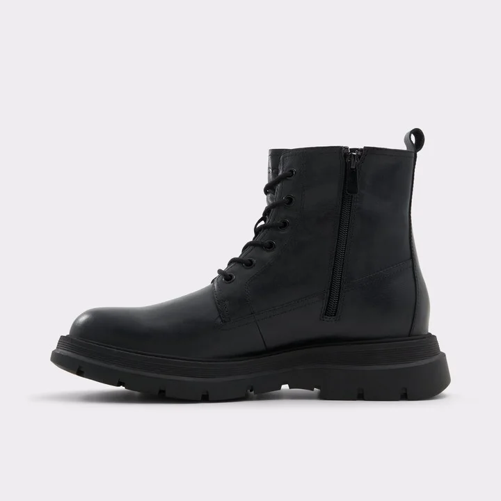 Lace-up boot - Lug sole - Image 3