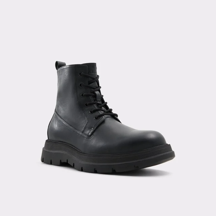 Lace-up boot - Lug sole - Image 4