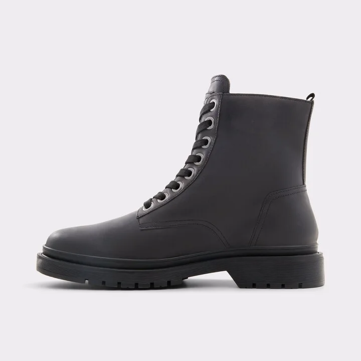 Lace-up boot - Lug sole - Image 3