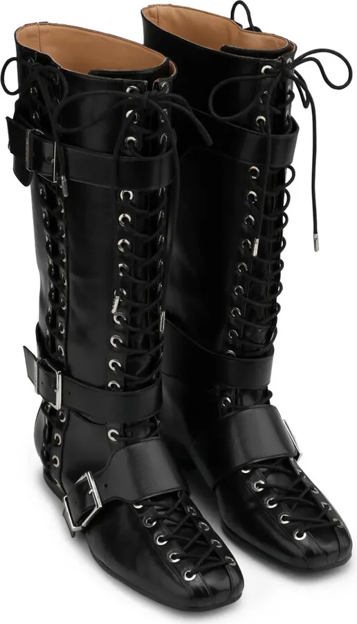 Lace-Up Boots - Image 2