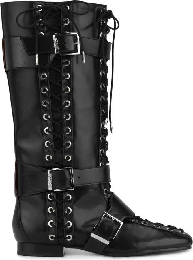 Lace-Up Boots