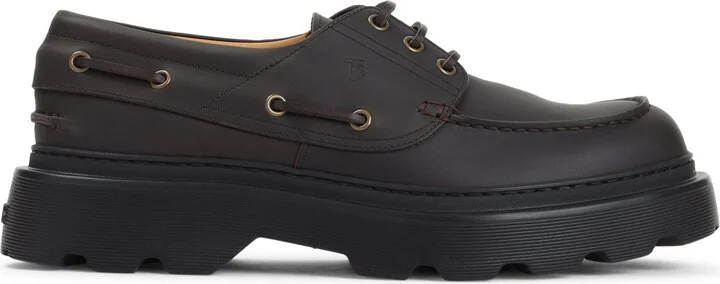 Lace-Up Brown