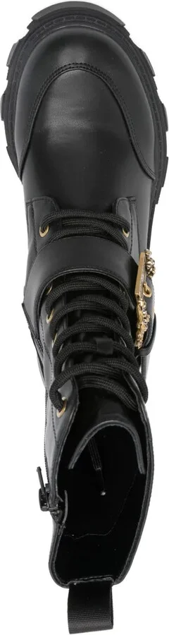 Lace-Up Buckled Boots - Image 4