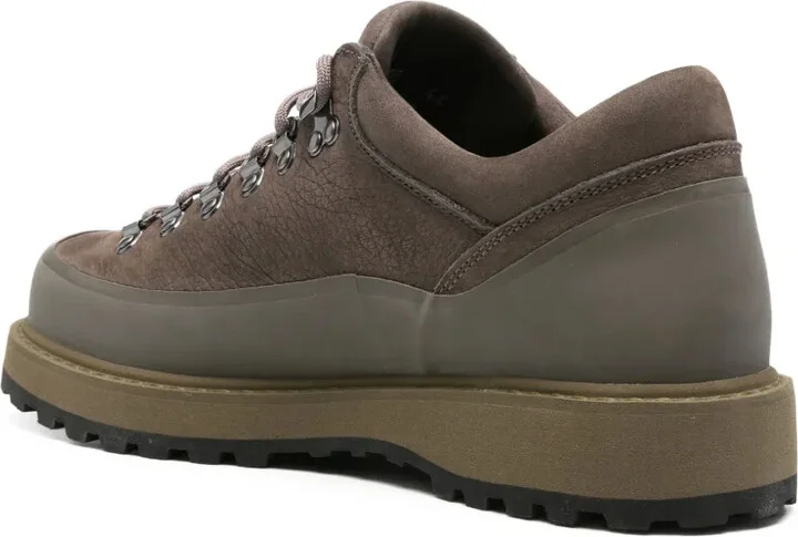 Lace-Up Calf Leather Hiking Boots - Image 3