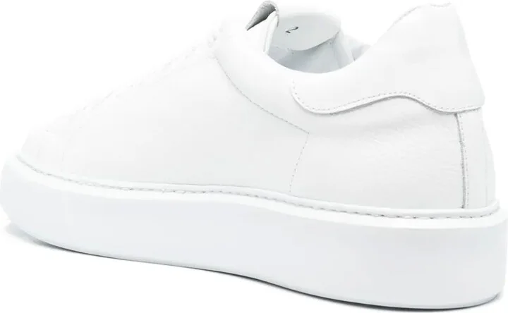 Lace-Up Calf-Leather Sneakers - Image 3