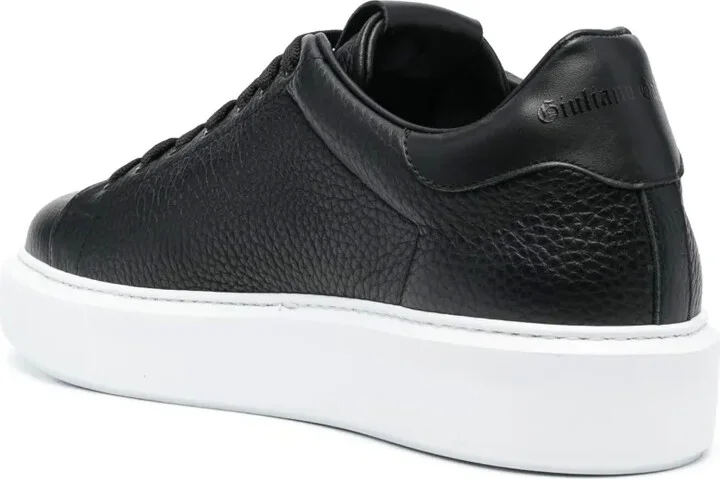 Lace-Up Calf-Leather Sneakers - Image 3