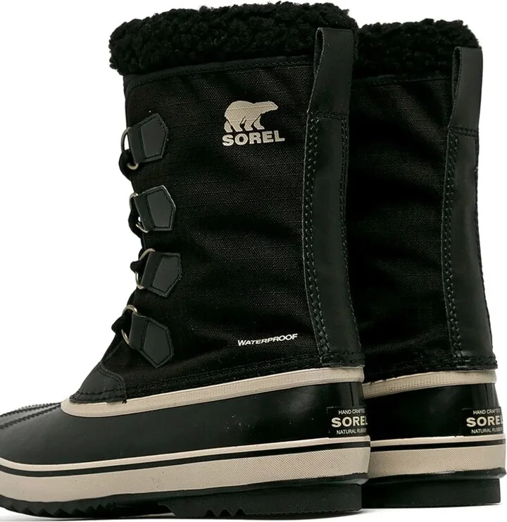 Lace-Up Calf-Length Boots - Image 3