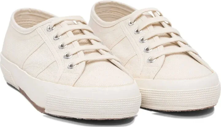 Lace-Up Canvas Sneakers - Image 2