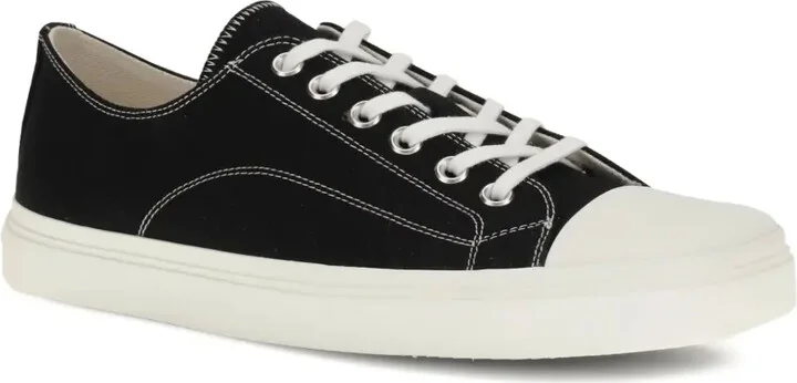Lace-Up Canvas Sneakers - Image 2