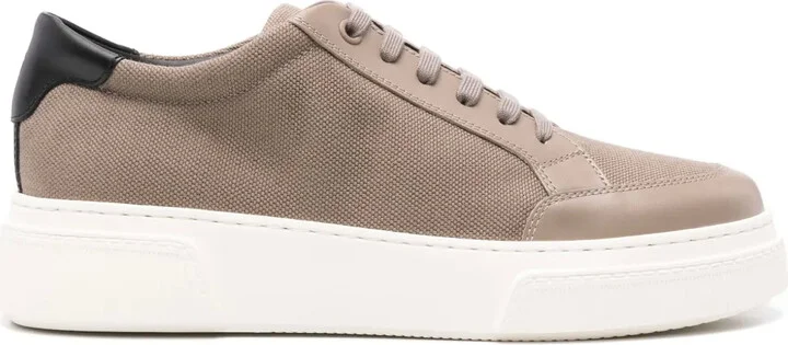 Lace-Up Canvas Sneakers