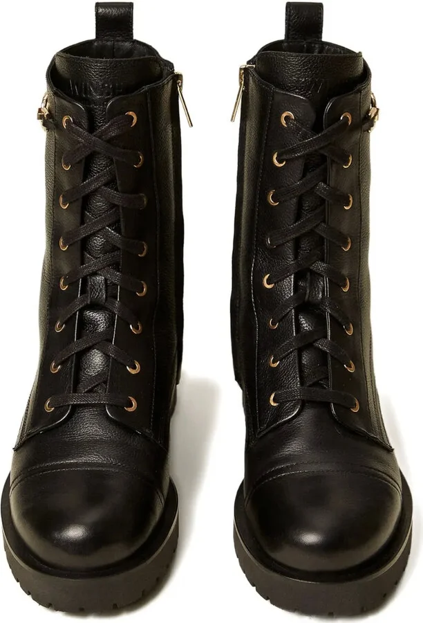 Lace-Up Chain Boots - Image 4