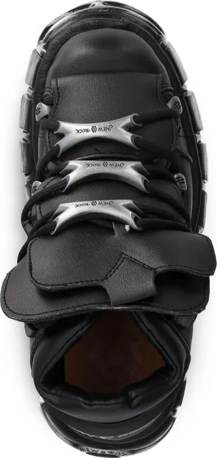Lace-Up Chunky Boots - Image 3