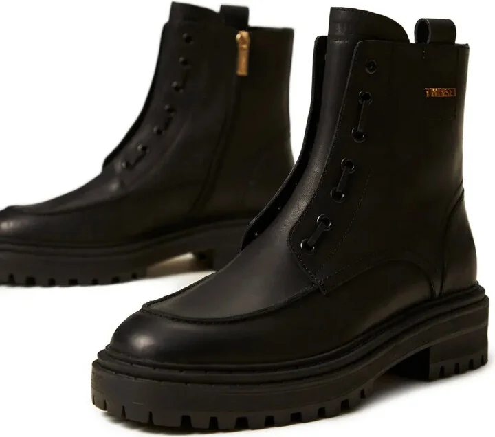 Lace-Up Chunky Boots - Image 2