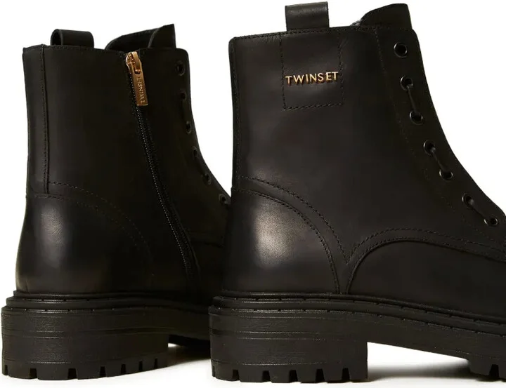 Lace-Up Chunky Boots - Image 3