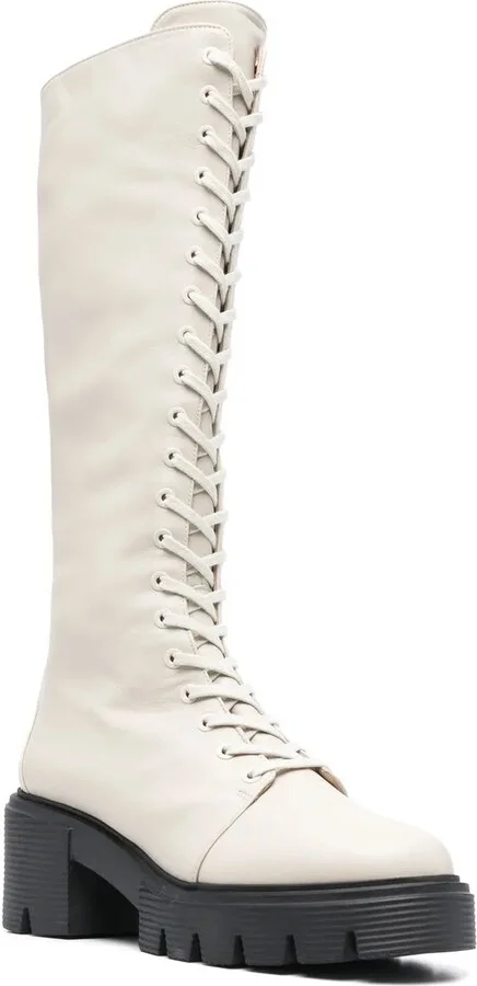 Lace-Up Chunky Boots - Image 2