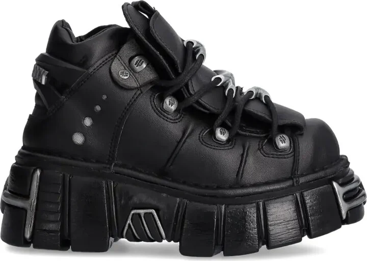 Lace-Up Chunky Boots