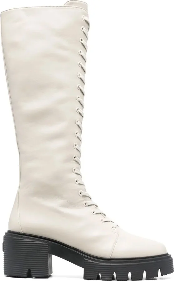 Lace-Up Chunky Boots