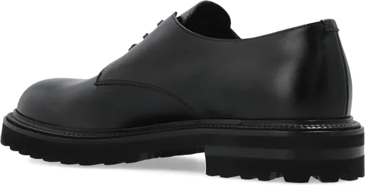 Lace-Up Chunky Derby Shoes - Image 3