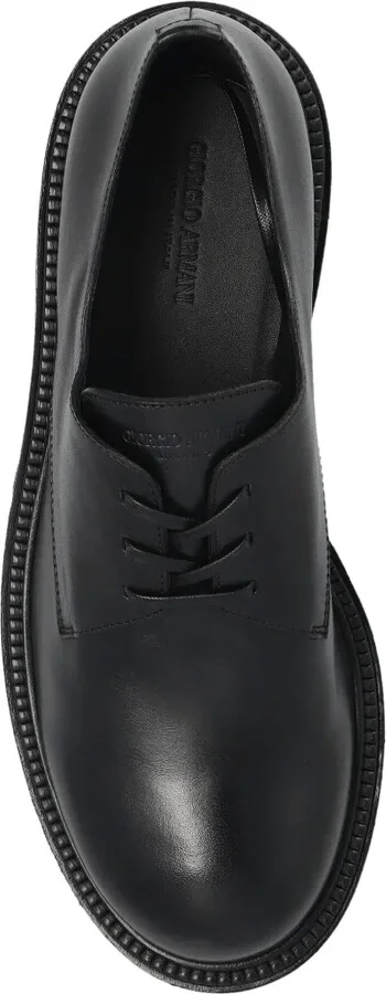 Lace-Up Chunky Derby Shoes - Image 4