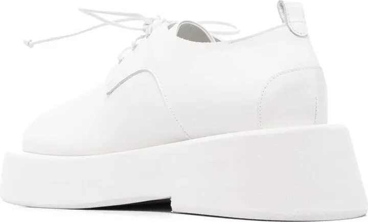Lace-Up Chunky Leather Brogues - Image 3