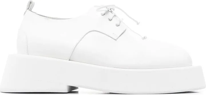 Lace-Up Chunky Leather Brogues