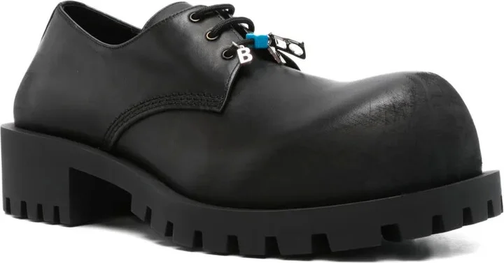 Lace-Up Chunky Oxford Shoes - Image 2