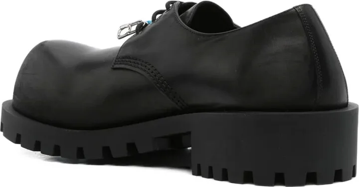 Lace-Up Chunky Oxford Shoes - Image 3