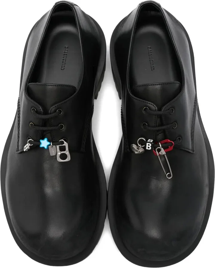 Lace-Up Chunky Oxford Shoes - Image 4