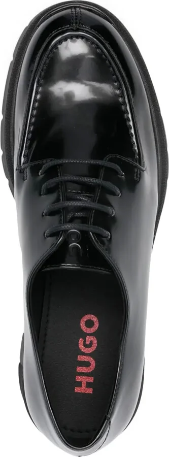 Lace-Up Chunky Oxfords Shoes - Image 4