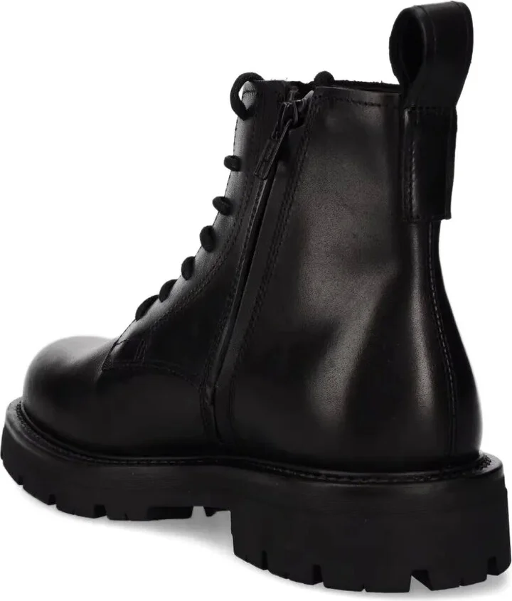 Lace-Up Chunky-Sole Ankle Boots - Image 5