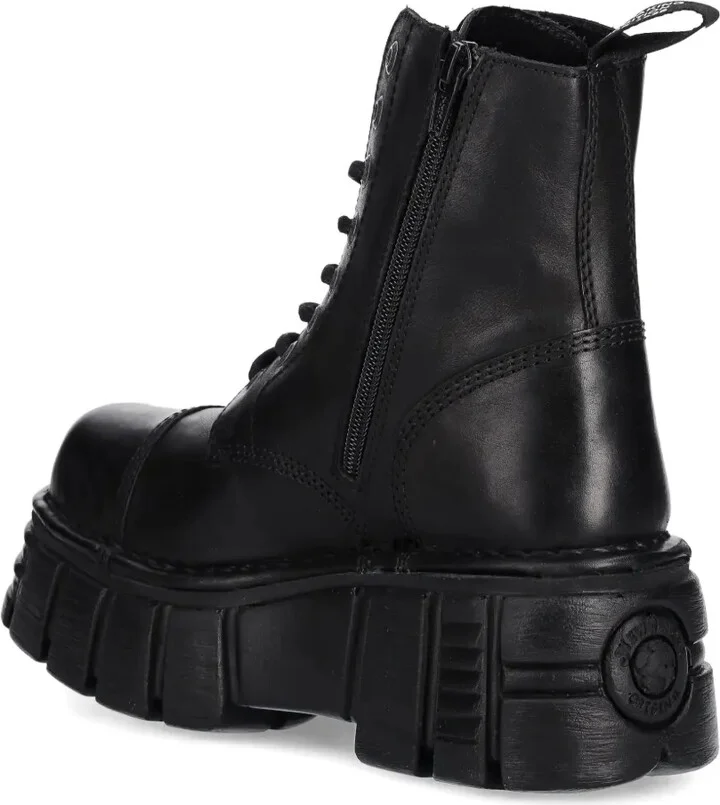 Lace-Up Chunky-Sole Boots - Image 3