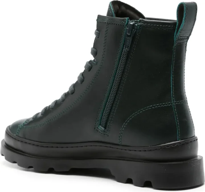 Lace-Up Combat Boots - Image 3