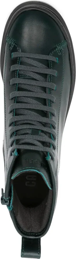 Lace-Up Combat Boots - Image 4