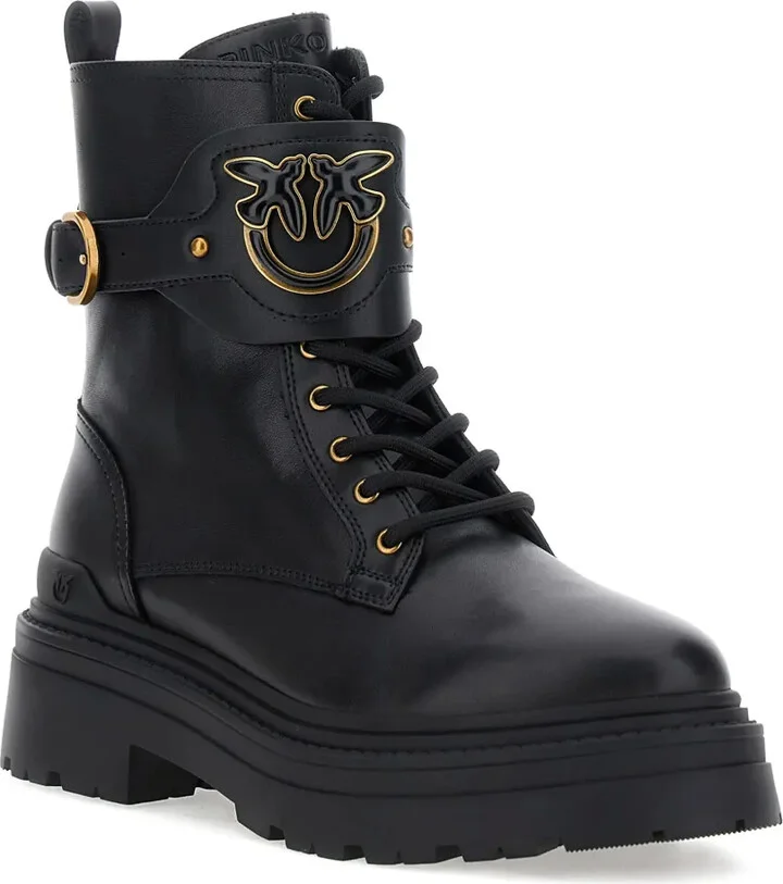 Lace-Up Combat Boots - Image 2