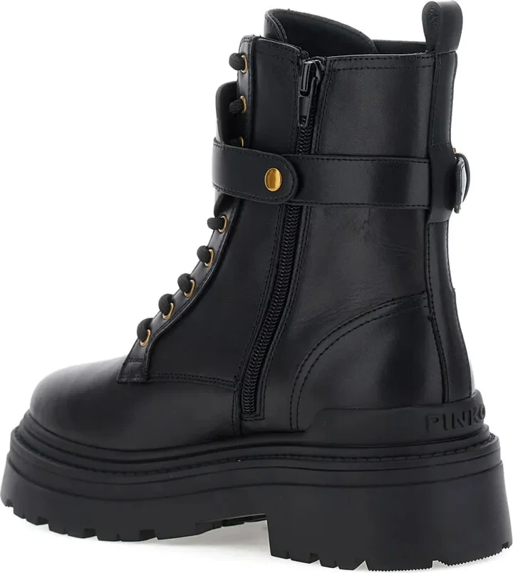 Lace-Up Combat Boots - Image 4