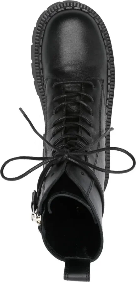 Lace-Up Combat Boots - Image 4