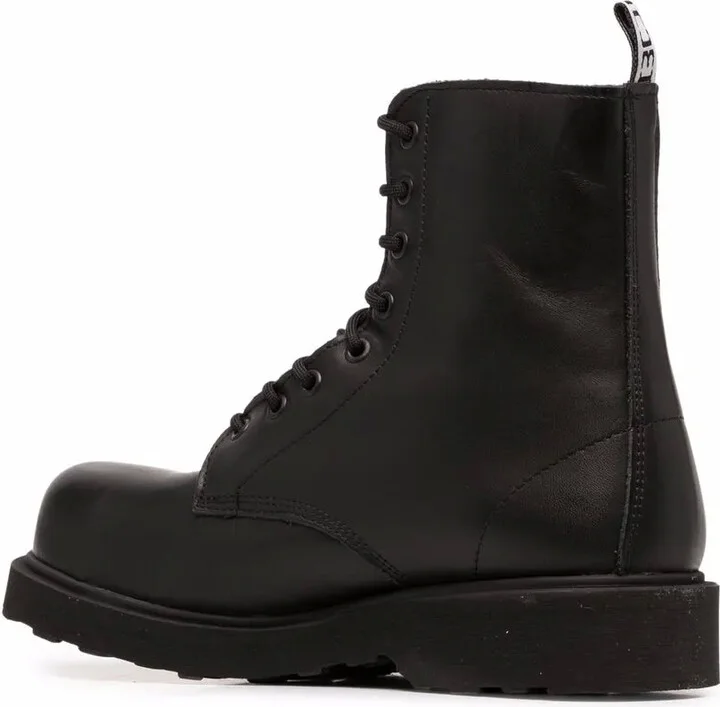 Lace-Up Combat Boots - Image 3