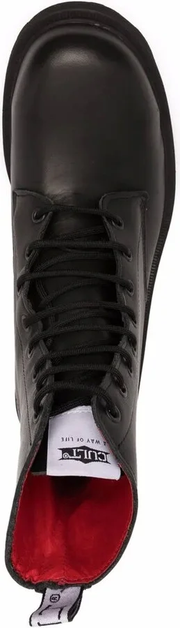 Lace-Up Combat Boots - Image 4